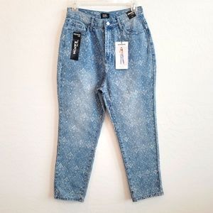 NWT Simple Society Super High Rise Straight Denim Jeans Women's Size 7/28